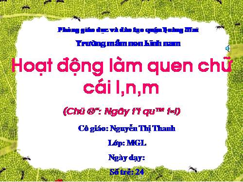 chu cai l,n,m