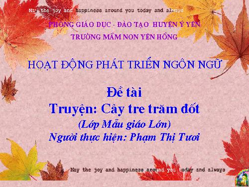 truyện Cây tre trăm đốt