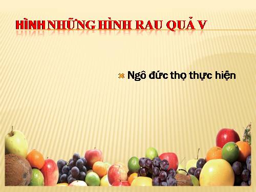 Hình những rau cu qua 20