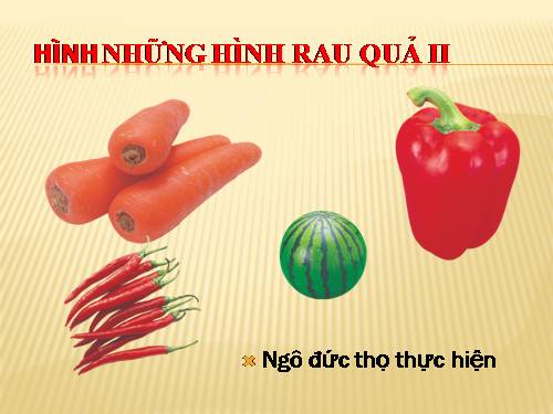 Hình những rau qua 10