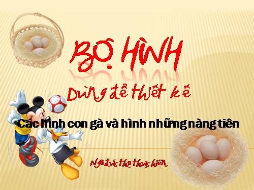 bo hinh cac con ga va nang tien