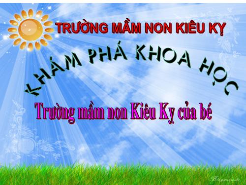 truong mam non