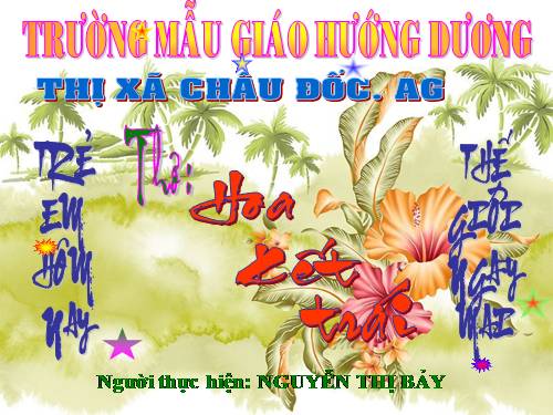 Thơ: Hoa kết trái.