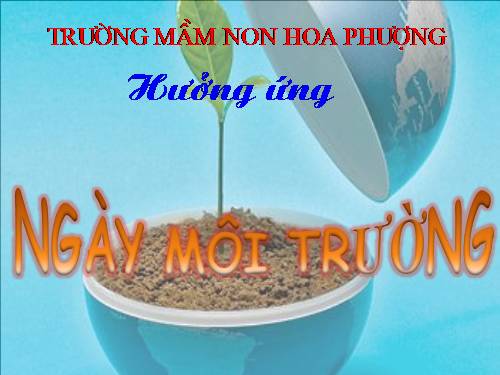 Hưởng ứng ngày môi trường