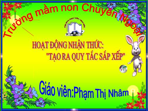 Toán sắp xếp theo quy tắc