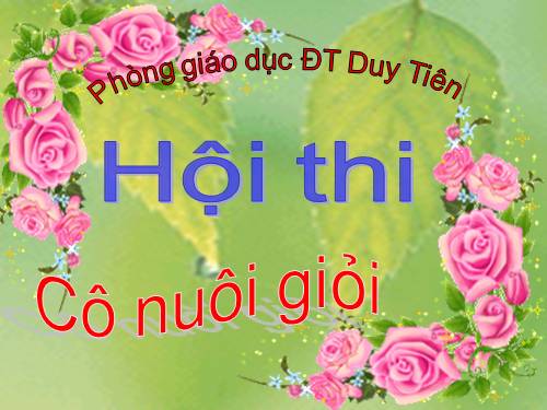 Hội thi co nuoi gỏi