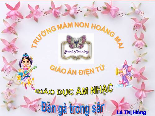 GDÂN đàn gà con trong sân rất hay