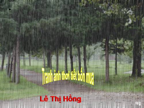 tranh ảnh thời tiết 4 mùa đẹp truyệt vời