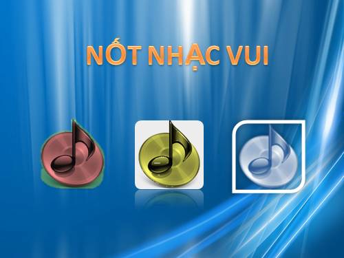 nốt nhạc vui