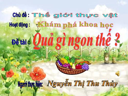 quả dì ngon thế