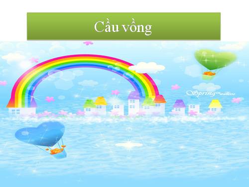 bài thơ Cầu Vồng