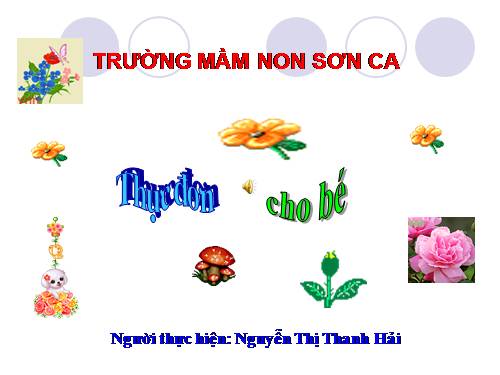 Trò chơi dinh dưỡng