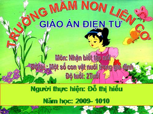 CON VẬT TRONG GIA ĐÌNH