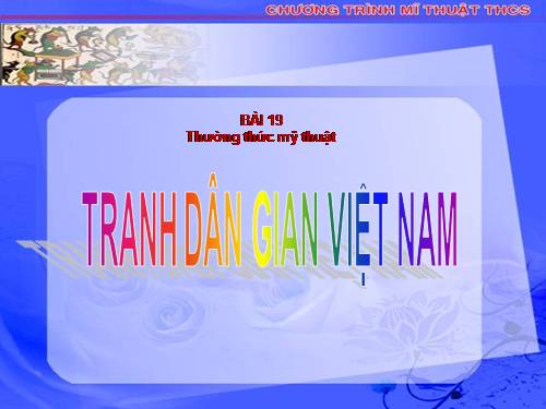 Tranh dân gian Việt Nam