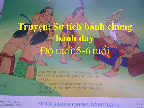 Sự tích bánh trưng bánh dày