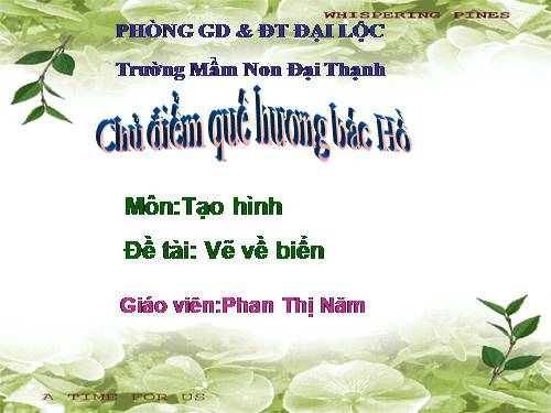 Vẽ về biển