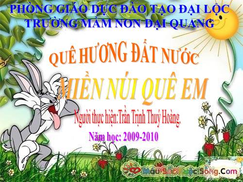 Miềm núi quê em