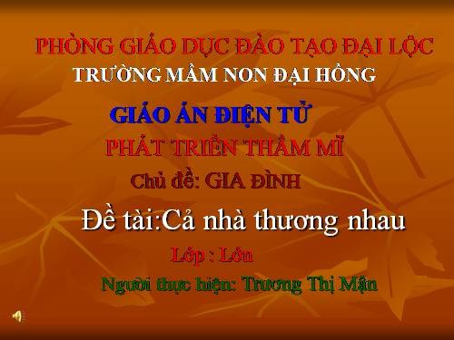 ca nha thuong nhau