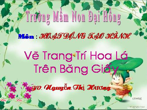 tao hinh ve trang tri hoa