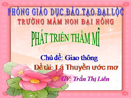 Chiec thyuen uoc mo