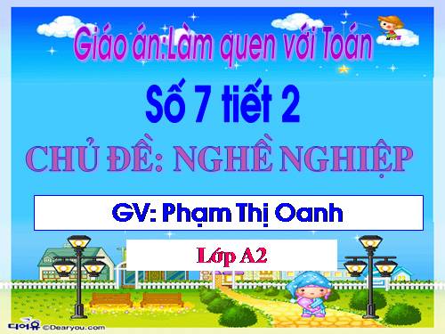 Làm quen với toán