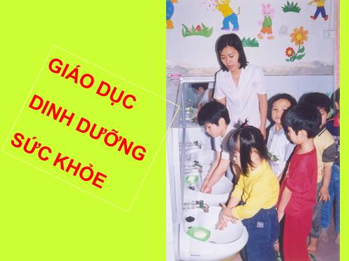 Giáo dục dinh dưỡng và sức khỏe