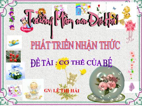 PTNT: Cơ thể bé