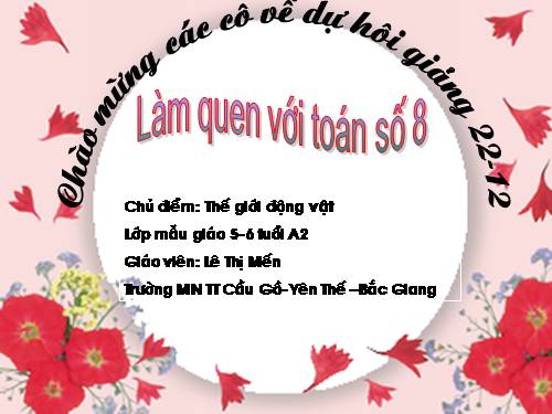 lam quen voi toan