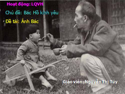 Làm quen văn học Ảnh Bác