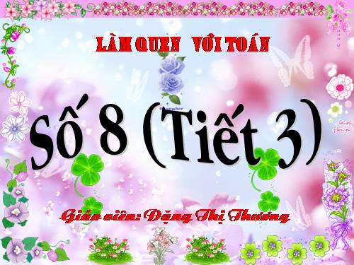 Toan: so 8 ( tiet 3)