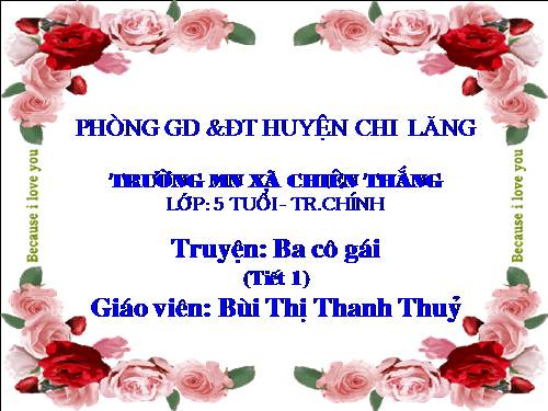 truyện " Ba cô gái"