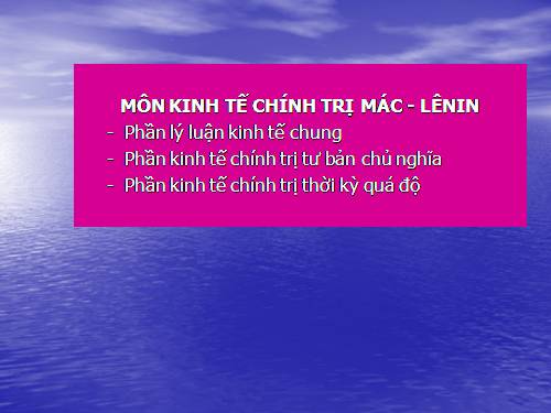 bai giang mon tu tuong ho chi minh