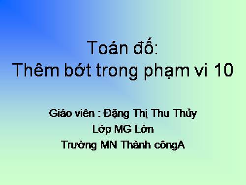 Làm quen chữ cái U Ư