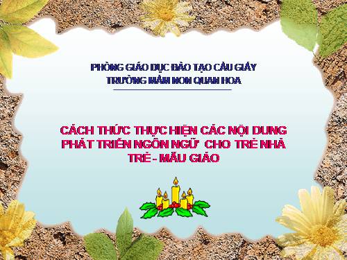 Bài giảng ngôn ngữ