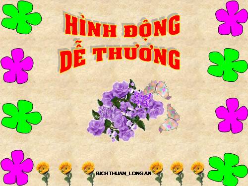 Hình động trang trí