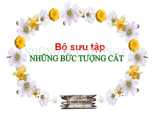 Bộ sưu tập " Những bức tượng CÁT"