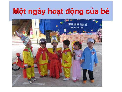 Một ngày của bé