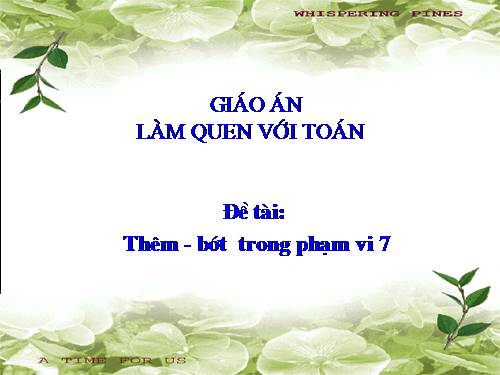 Toán số 7 tiết 2