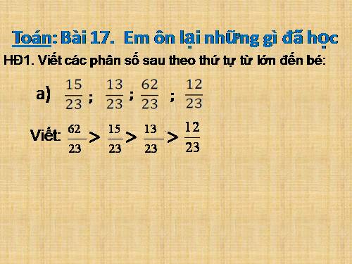 Khái niệm số thập phân