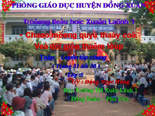 Luyện tập chung Trang 31