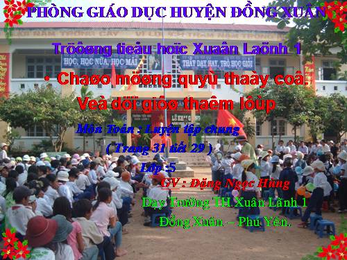 Luyện tập chung Trang 31