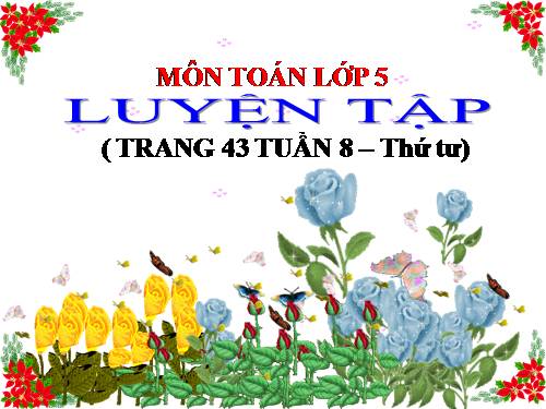 Luyện tập Trang 43