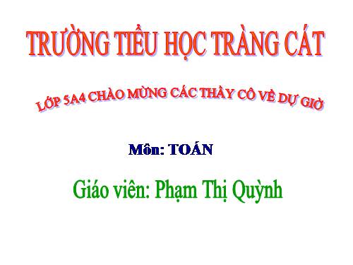 Chia một số thập phân cho 10, 100, 1000,...
