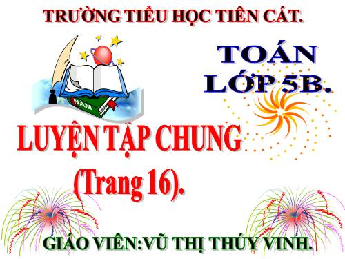Hỗn số (tiếp theo)