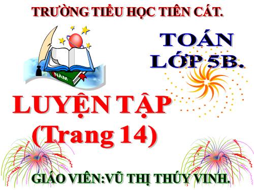 Hỗn số (tiếp theo)