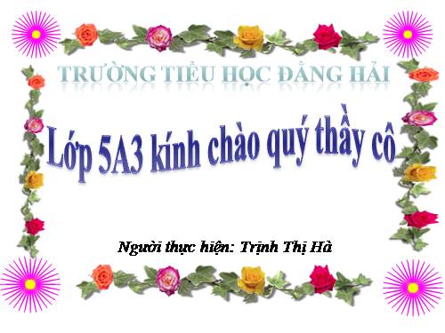 Ôn tập: Phép nhân và phép chia hai phân số