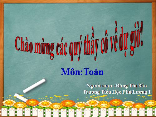 Trừ hai số thập phân