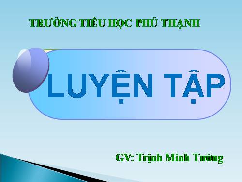 Luyện tập Trang 9