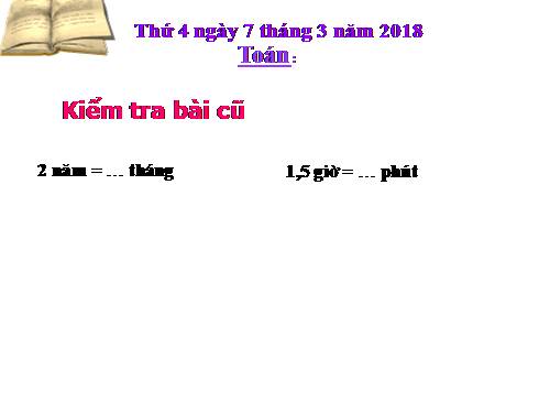 Chia số đo thời gian cho một số