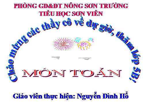 Ôn tập về phân số